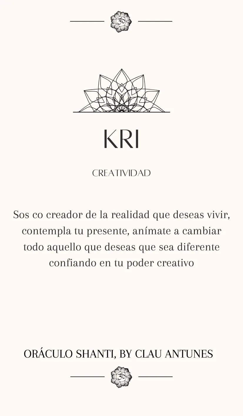 Carta KRI
