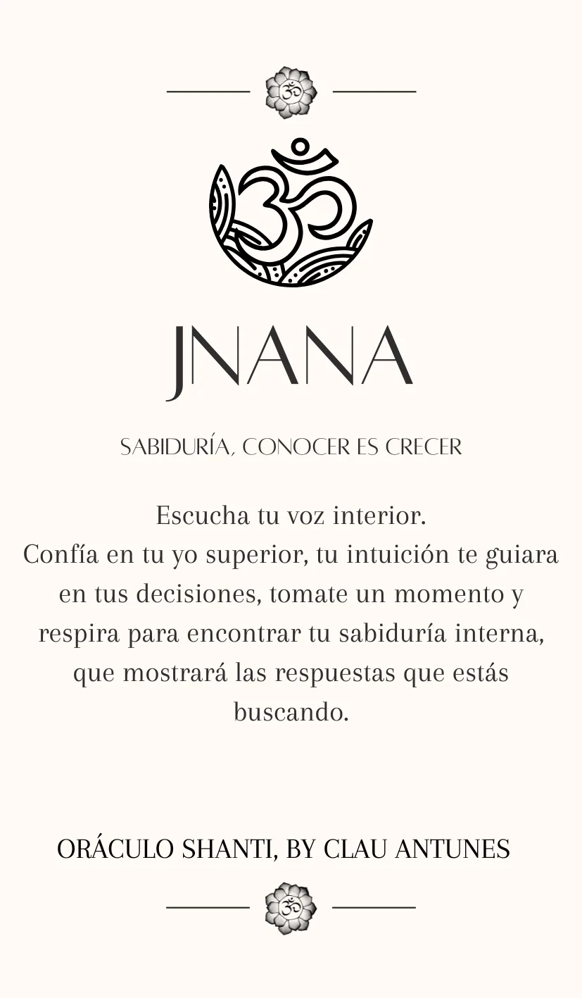Carta JNANA